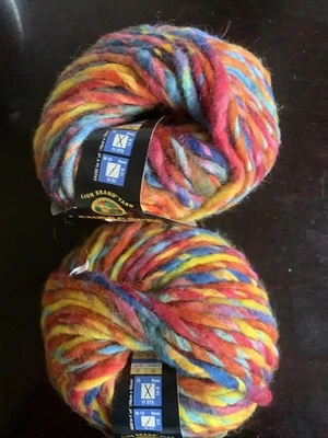2 Balls Lion Brand Landscapes Summer Fields Super Bulky Wool/Acrylic 50 gr ea - Image 1 of 4