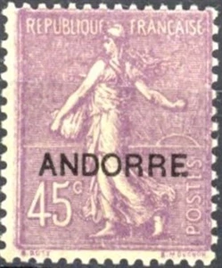 [310] French Andorra 1931 good stamp very fine MNH value $47 - Picture 1 of 1