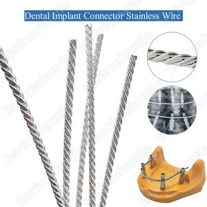 Conector de implante dental alambre fortalecedor de sobredentaduras placa giratoria cable MU 100 mm - Imagen 1 de 7