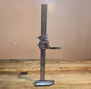 Vintage LUFKIN" HEIGHT GAGE Gauge Machinist INSPECTION TOOL • Hardened ☆USA - Picture 1 of 5