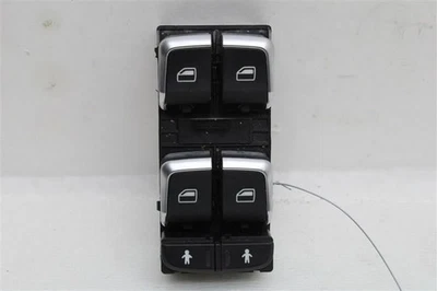 FRONT DOOR WINDOW SWITCH Audi A8 S8 11 12 13 14 15 16 17 18 Left PW 1066773 - Image 1 of 4