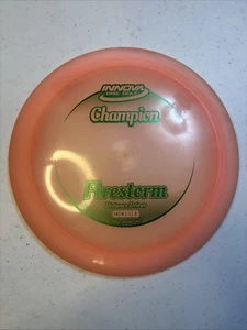 Innova Champion Firestorm 173g Pink Green Foil Distance Driver Disc⭐️Almost Nw⭐️ - Picture 1 of 2