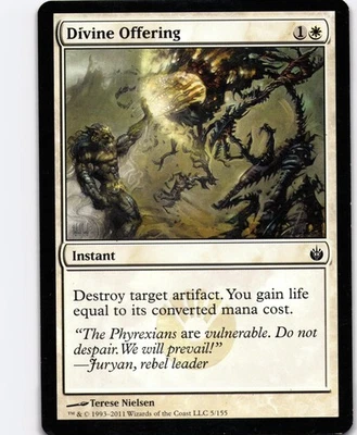 Divine Offering C Mirrodin Besieged 5 MBS - Image 1 of 2
