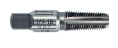 Irwin 1906ZR Hanson Taper Point Pipe Tap, 3/4"- 14 NPT, 4 Flutes - Image 1 of 3