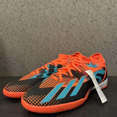 Adidas Speedportal Messi Zapatos de Fútbol Para Hombre Talla 12 Naranja GZ5144 Nuevos Foto 1 de 4