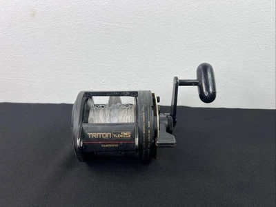 SHIMANO TRITON TLD-25 LEVER-DRAG CONVENTIONAL FISHING REEL - Image 1 of 4