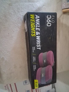 Flo 360 Purple Ankle & Wrist Weights 5 Lb Set (Two 2.5 LB) Resistance Toning - Picture 1 of 1