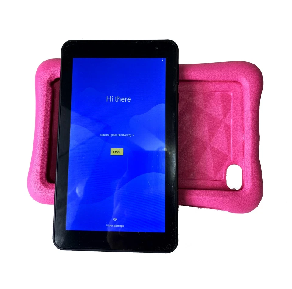 Vankyo Matrix Pad Z1 Kids Tablet 7 in, 32GB ROM, WiFi, Android GO (Pink) - Image 1 of 4
