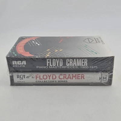 Floyd Cramer - Piano Masterpieces & Collector Series - 2 Cassette Tapes Sealed - Image 1 of 4