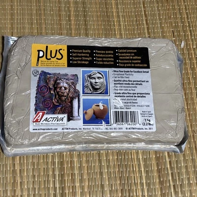 Plus 天然自硬粘土自然色 2.2 磅 — 第 1/4 张图片