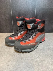 La Sportiva Trango TRK GTX Wanderschuhe Herren rot und schwarz Gr. UK9,5 sehr guter Zustand " - Bild 1 von 7