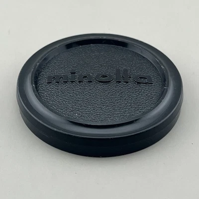 Minolta 57mm Push On Front Lens Cap for 55mm Rokkor GENUINE OEM Japan Slip-on - Image 1 of 4
