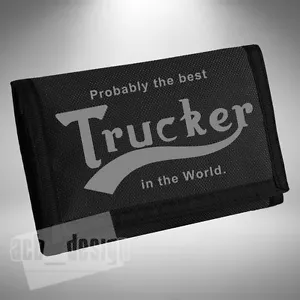 Die wohl beste Trucker Geldbörse Tasche Basis LKW LKW Fahrer Schwerlast - Bild 1 von 5
