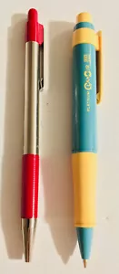 2 Vtg 80's 90's Platinum 300 Glamour ? Valiant Ballpoint Pens Japan - Picture 1 of 2