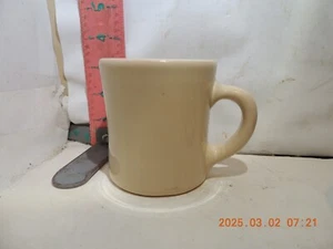 Tan 6 ounce Victory Insulator Company mug - Made the same way 1940's to 1980's . - Picture 1 of 2