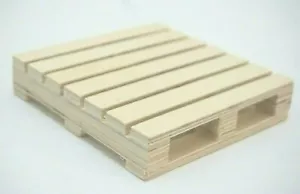 1/10 palet de madera para radiocontrol coches orugas camiones tanques garaje diorama - Imagen 1 de 7