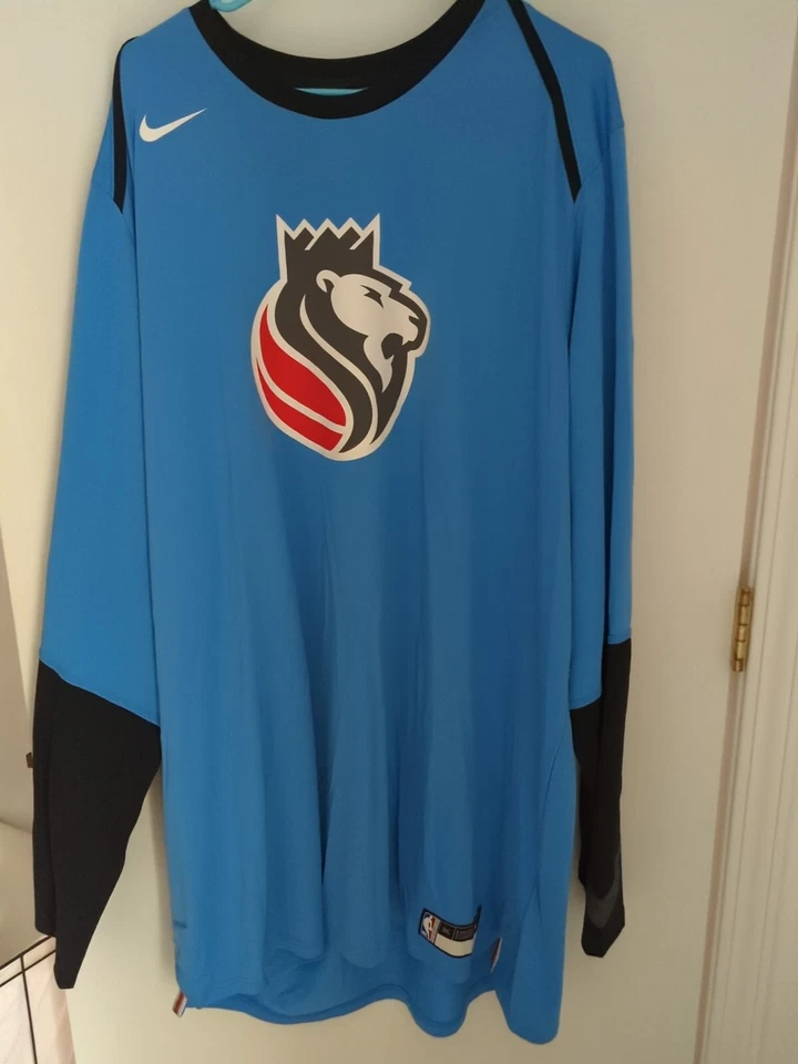 Nike Sacramento Kings City Edition Sactown Authentic NBA Warm Up L Basketball