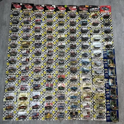 LOTE DE 115 COCHES DE STOCK NASCAR RACING CHAMPIONS NUEVOS EN CAJA VINTAGE 1989 1991 1994 1/64 Foto 1 de 4