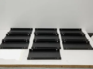 Lot of 5 Pairs Motorola 0785412U01 Quantar Quantro Rack Mount Standoff Brackets - Picture 1 of 6