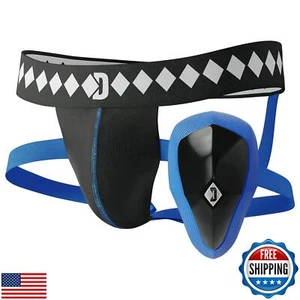 Diamond MMA Jock Strap + Athletic Cup für Herren - XXL | 4-Strap No Shift Athlet - Bild 1 von 5
