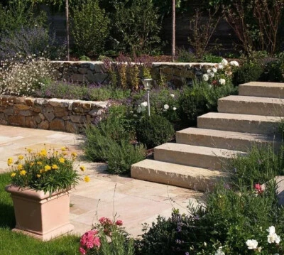 Blockstufen Sandstein Yellow 100x35x15cm Naturstein - Bild 1 von 4