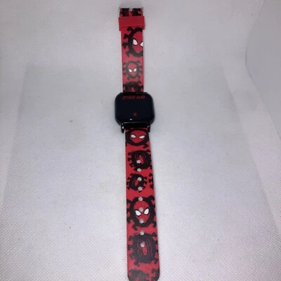 Reloj Digital LED Spider-Man Banda Silicona Pantalla Táctil Foto 1 de 4