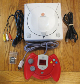 Modded Sega Dreamcast (VA1) GDEMU, Battery Mod, New Fuse, Removed 12v Regulator