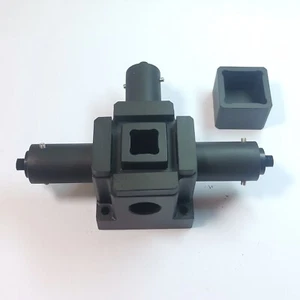 Nuevo soporte para cubeta de aluminio de 3 puertos + 3 lentes de colimación, interfaz SMA905 - Imagen 1 de 8