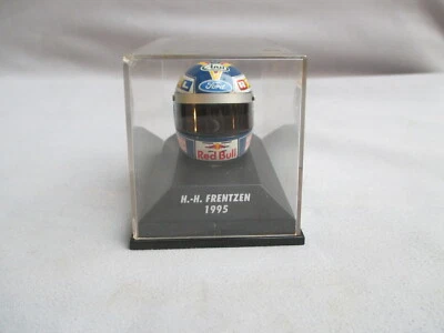 Minichamps Helm H.-H.Frentzen 1995, in der Vitrinenbox 1:8 Team Red Bull - Bild 1 von 4