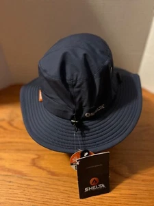 Shelta Seahawk M-200 Patrol Navy Protezione Solare 50+ No Flop Med Rim Nuovo con etichette L/XL - Foto 1 di 12