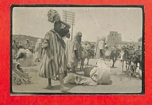 MAROC / TOUTE PETITE PHOTO " MARRAKECH ?? / MARCHAND D' ORANGES " 1926 ? - Imagen 1 de 2