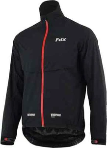 Men's Cycling Waterproof Rain Jacket Hi Visibility Running Full Sleeve Top Coat - Picture 1 of 5