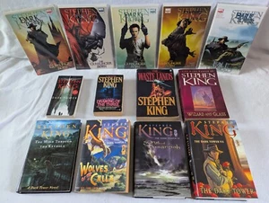 Lot of 13! The Dark Tower Stephen King Paperback, Hardcover & Comic Book Set - Picture 1 of 24