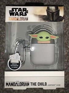 The Mandalorian The Child Airpod Case Star Wars Baby Yoda Disney-New - Zdjęcie 1 z 4