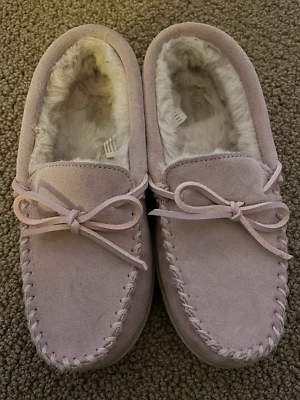 My Pillow My Zapatillas Talla 6 Rosa 74023-01 Cuero Sin Cordones Imitación Piel Mocasín Usado en Excelente Condición Foto 1 de 4