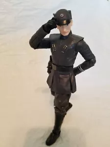 Used Hasbro Star Wars Black Series Force Awakens First Order Officer Complete - Picture 1 of 7