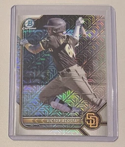 Victor Acosta 2022 Bowman Chrome Mojo Refractor San Diego Padres #BCP-249 - Picture 1 of 2