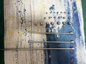 3 juegos de varillas abolladuras con 20 bolas para todos los instrumentos de cuello y diámetro pequeño Sax 2024 NUEVO - Imagen 1 de 7