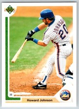 1991 UPPER DECK HOWARD JOHNSON NEW YORK METS #124