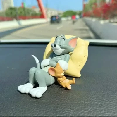 New Tom and Jerry Car Ornaments Car Interior Decoration Doll Cartoon Adorable Gi - image 1 of 4