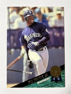 Ken Griffey Jr. - 1993 Leaf #319 Seattle Mariners Baseball Trading Card - Picture 1 of 2