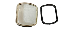 Speedo Rim & Lens Repair Kit Stainless Steel With Rubber Gasket For Lambretta LD - Picture 1 of 5