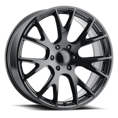 D-133673 Hellcat 20x9 6-139,7 et27 CB78,1 negro brillante Foto 1 de 2