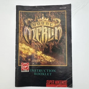 Young Merlin SNES AUTHENTIC Bedienungsanleitung Super Nintendo Yung Marlin - Bild 1 von 11