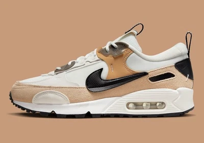 Nike Air Max 90 Futura Phantom Tan Black Hemp DM9922-002 sz 12 Women = 10.5 Men - Image 1 of 4