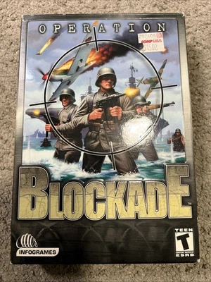 OPERATION BLOCKADE - (PC Windows, CD-ROM, 2002) - Caja PC Juego Infogramas Foto 1 de 4