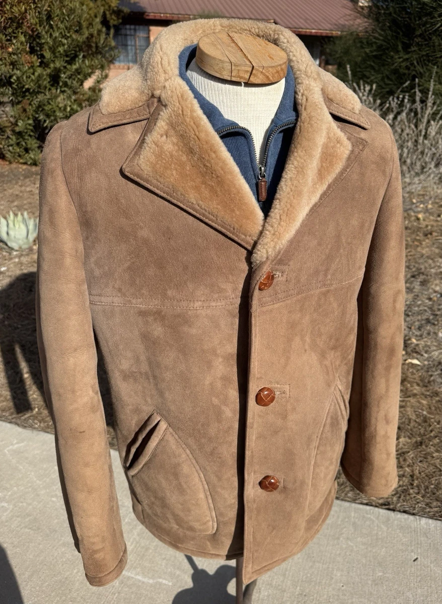 70'sヴィンテージ Sawyer Of napa made in usa Vintage Sawyer of Napa Shearling Bomber Jacket, Made in USA