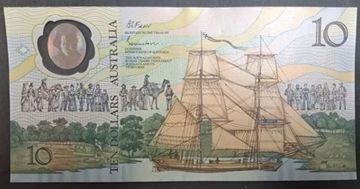 nd (1988) Australia 10 Dollars P49a AB48781459, 200 Years British Settlement. - Image 1 of 2
