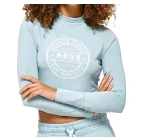 Supply And Demand Long Sleeve Crop Top Ladie's Size: 8 - Picture 1 of 12