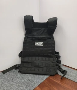 MVRK verstellbare Gewichtsweste Tactical MOLLE Fitness mit Platten (2x 3,75 Lbs)  - Bild 1 von 9